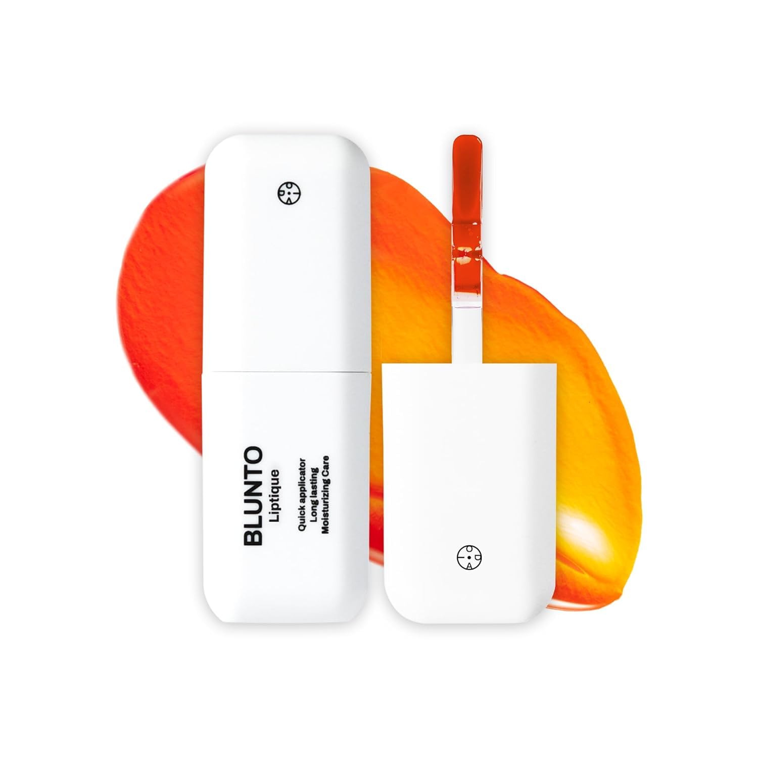 Liptique Korean Lip Plumping Stain Peel Off - 24 Hour Long Lasting Lip Tattoo, Waterproof & Transfer Proof, Nourishing & Hydrating Lip Tint for Women (003 BLUNTO)