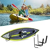 [Versátil]-Muy adecuado para organizar el almacenamiento en el garaje, especialmente para organizar tablas de surf, sillas plegables, escaleras, bicicletas, herramientas, mangueras de jardín, kayaks, madera, equipos deportivos y otros artículos voluminosos. Puedes usar dos de ellos como fósforos para colgar objetos pesados.
