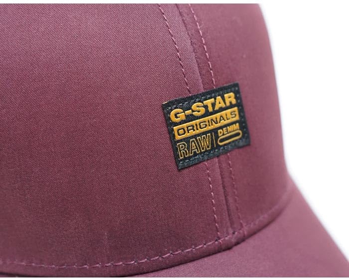 G-Star RAW Oryginalna czapka bejsbolowa, Czerwony (dk port red D03219-D715-9823), jeden rozmiar