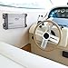 Pyle 4-Channel Marine Amplifier Receiver - Waterproof and Weatherproof Audio Subwoofer for Boat Stereo Speaker & Other Watercraft - 600 Watt Power, Wired RCA, AUX and MP3 Audio Input Cable - PLMRMP4A