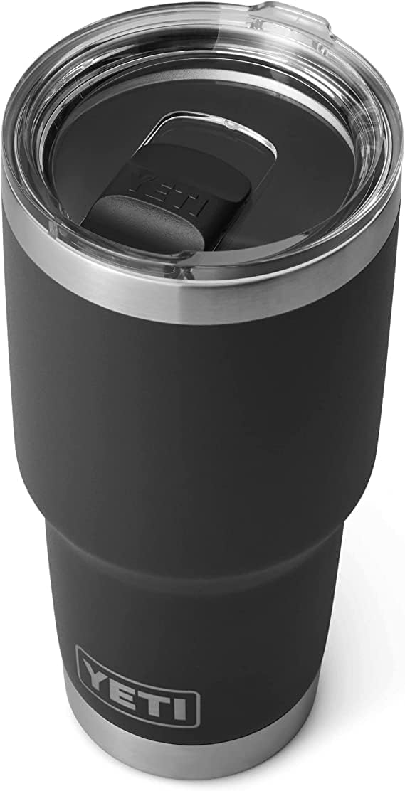 YETI Ramble Becher Mit MagSlider Deckel, Black, 30 oz (887 ml)