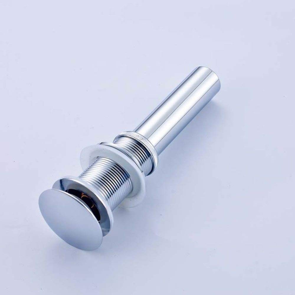 Sifón Redondo de Bronce, Trampa para Botellas, baño Negro, Lavabo de tocador, Tubo de latón, Drenaje emergente con desbordamiento, Drenaje de sifón Dorado, China (Cromo a China)