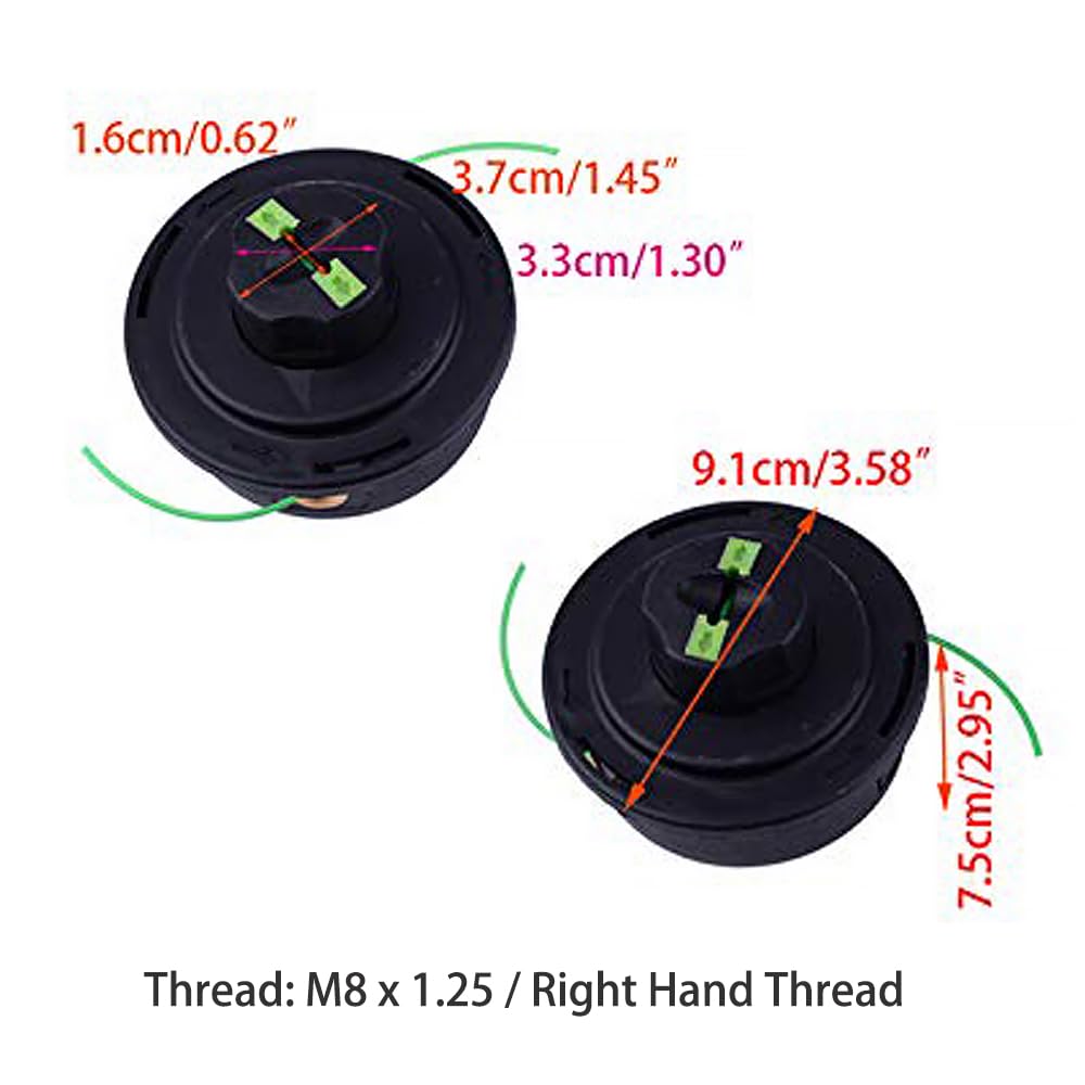 Arpol Coppia Conica Testina Per Decespugliatore Universale Ricabio - Foto 4
