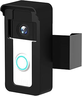 Doorbell Mount for Ring Doorbell/Blink Video Doorbell, Universal Doorbell Camera Holder, Anti-Theft Doorbell Bracket for Eufy/Google Nest Doorbell, Doorbell Accessories, Doorbell Kits, No-Drill