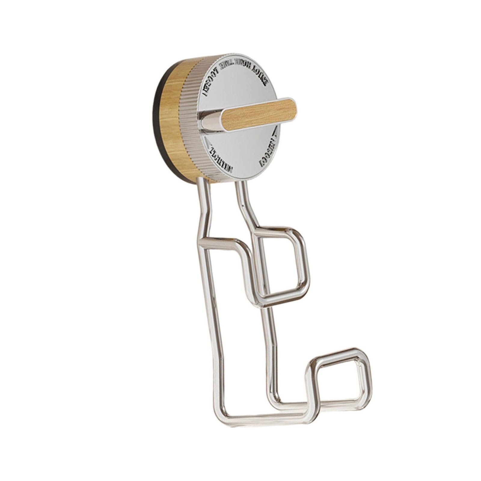 Msioytog Suction Mounted Bathroom Organiser Hook Space Efficient Solution for Hanging Basins Toiletries Without Damaging Wall Multi Purpose Adhesive Hook