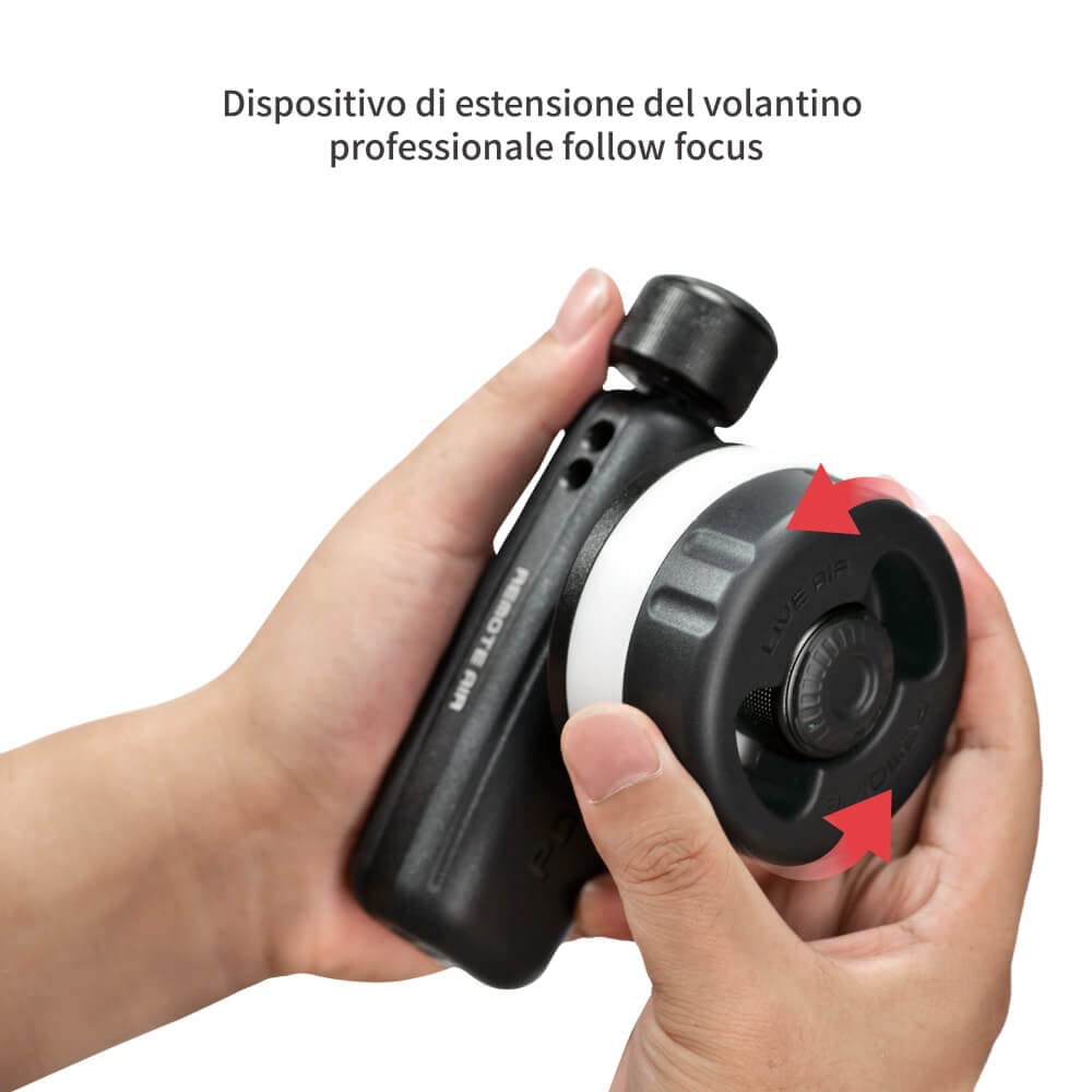 PDMOVIE Live Air 3 (PDL-AFX-RA) Wireless Follow Focus Lens Control System, Compatible with Most Cine Lenses Or SLR Lenses, Gimbal and Any Camera Cage (Ce n'est Pas la Version lidar)