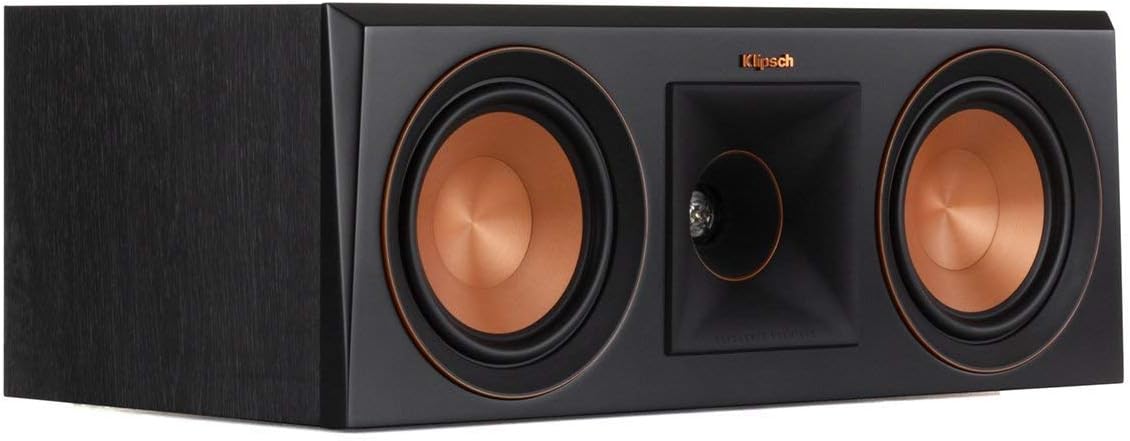 Klipsch RP-500C Center Channel Speaker (Ebony), 1065819