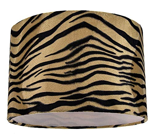 Pantalla de lámpara colgante/mesa con estampado de tigre único y distintivo en...