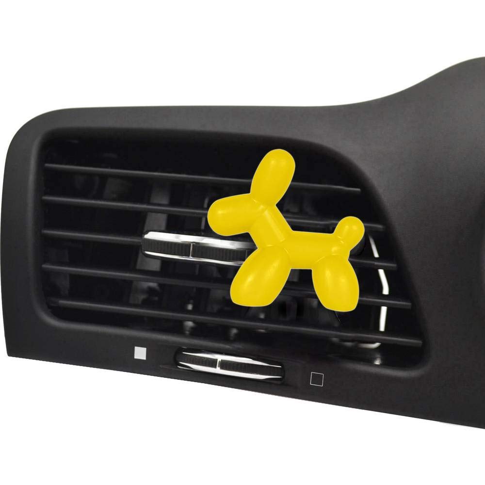 Little Dog LD001 odświeżacz powietrza animowany charakter 3D, żółty