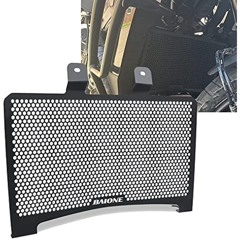 Worldmotop Radiator Guard Grill Protective Cover Compatible with Harley PAN AMERICA 1250 RA1250 PA1250 PAN AMERICA 1250S 2021 2022 Motorcycle Radiator Engine Protection Guard(black) Cover