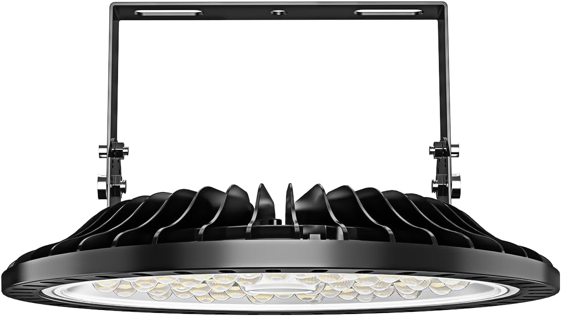 LED High Bay Light 200W, 20000LM UFO LED High Bay Light, 6000K LED Shop Lights High Bay Lights, IP54 Warehouse LED Lights Commercial Warehouse Area Light, Bay Lights-Bay Lighting for Garage Workshop
