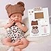 SOFTMARY Lifelike Reborn Baby Dolls - 12-inch Full Silicone Newborn, Real Life Baby Dolls with Realistic Veins & Sleeping Pose - Real Baby Reborn Gift Set for Kids Age 3+