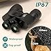 MLight 10-30X50 Zoom Binoculars for Adults, High Powered Military Binoculars for Bird Watching, Hunting, Outdoor, Hiking, Concerts Large View/Waterproof/BAK7 Prism/FMC Lens/Low Light Night Vision