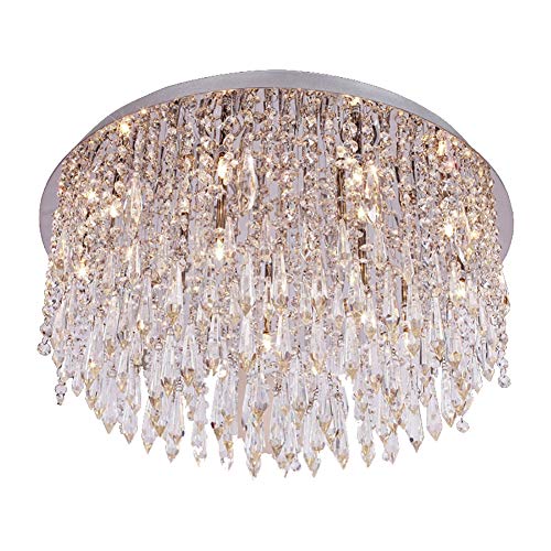 Lustre LED 15 têtes haut de gamme en fer forgé au design contemporain