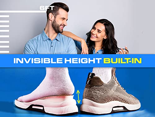 Conzuri Official V2 Cloud Runners Shoes for Men-Height Increasing Shoes Elevate Your Height by 2.4 Inches, Lightweight, Non-Slip Casual and Fashion Sneakers4