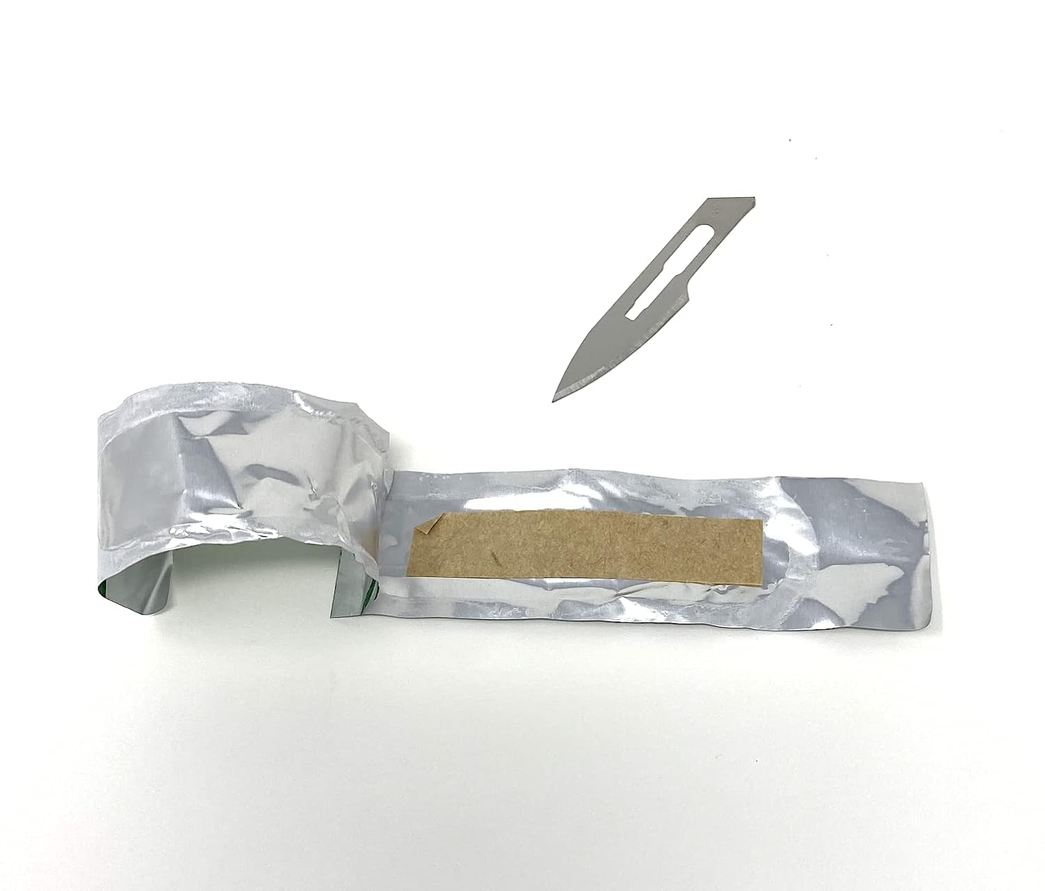 Disposable Surgical Scalpel Blades Sterile High Grade Carbon Steel 2.1% 10xx Individually Foil Wrapped Size 18 Box of 1000