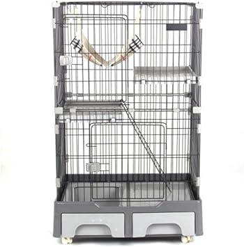 ボタニカル ミディアムベール BTM 猫ケージ キャットケージ 2段 トイレ