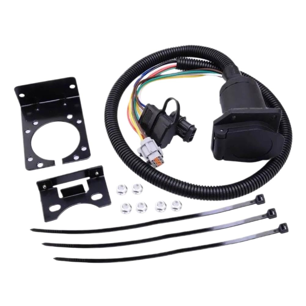 Arnés de cableado de remolque de coche de 4 y 7 pines Compatible con F-250 Super Duty Pickup 2004 2003 2002 2C3Z-13A576-DA