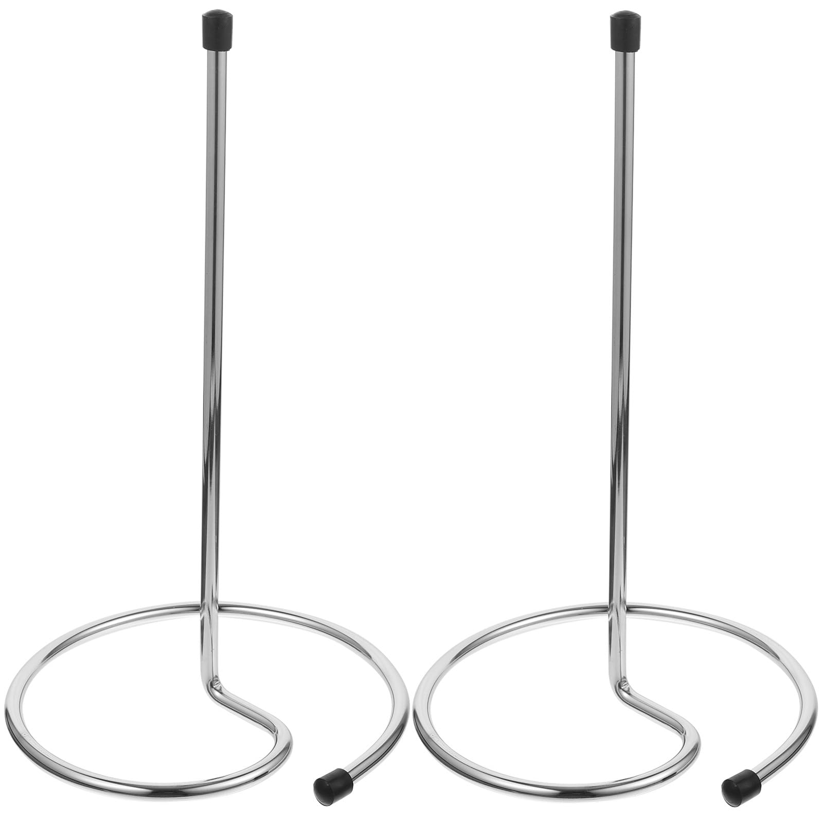 Juego de escurridor para decantador de vino, soporte invertido de 2 piezas para secado y almacenamiento de botellas y vasos, accesorios esenciales de barra para el hogar y la cocina