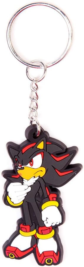 Bioworld Merchandising - Sonic - The Hedgehog Rubber Keychain Shadow