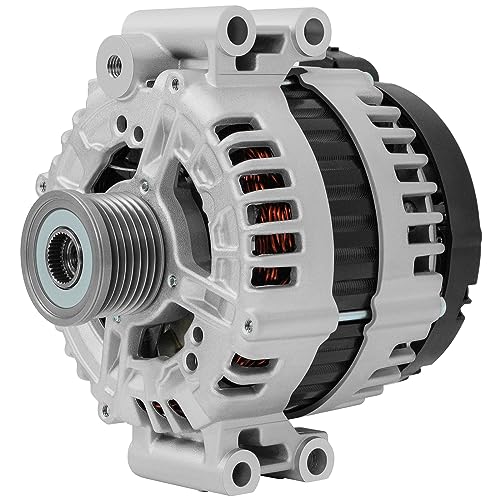 New Alternator Replacement for BMW for 135i 335d 335i 335i xDrive 335is 335xi 535i 535i xDrive 535xi 11302 12892 180 Amp/12 Volt, CW, 7-Groove Clutch Pulley IR/IF 180AMP CW SC7 PULLEY CLASS