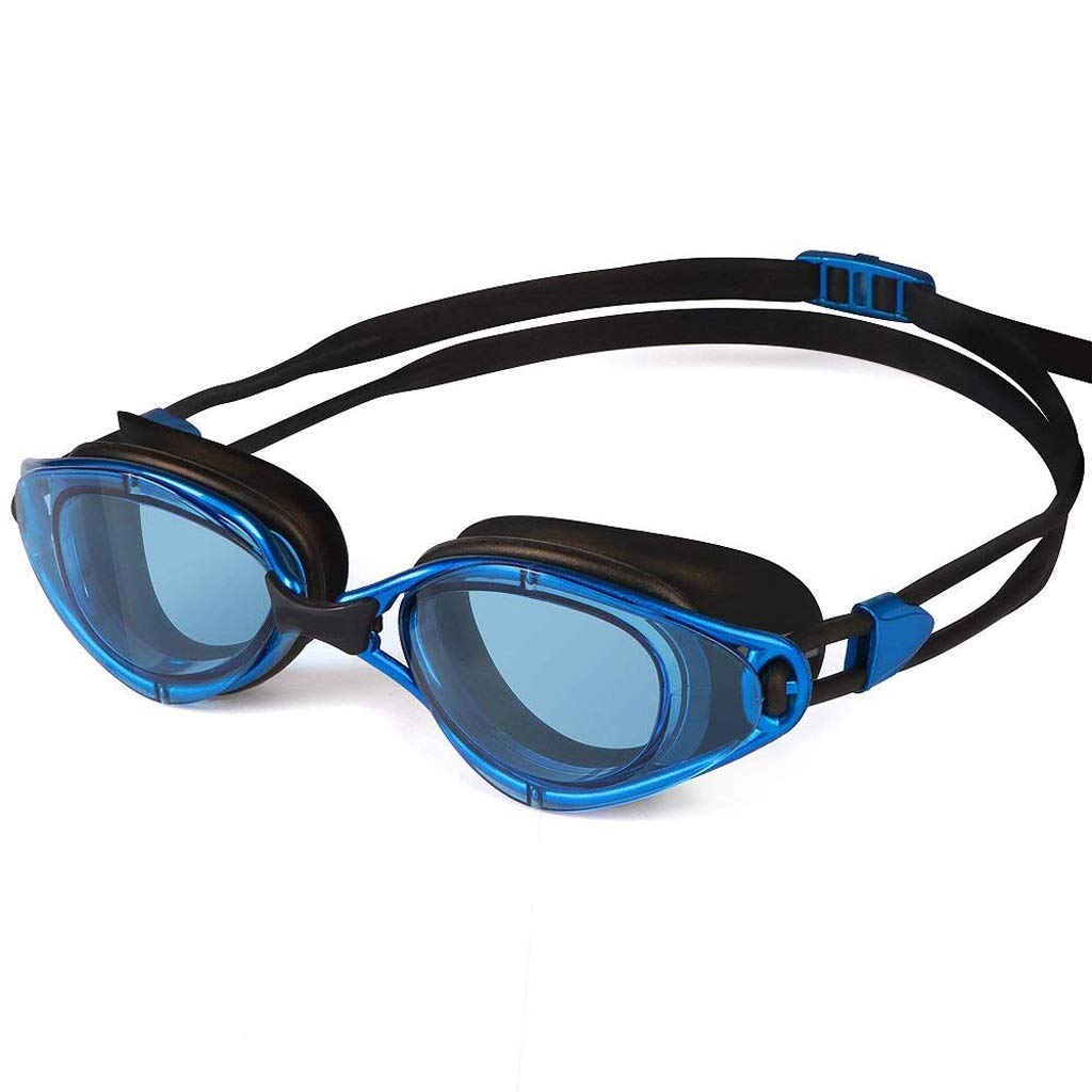 Occhialini da Nuoto, Occhialini da Nuoto Senza Perdite Occhialini da Nuoto per Triathlon Antiappannamento, per Adulti Uomini Donne Giovani Bambini, Scelta Multipla (B)