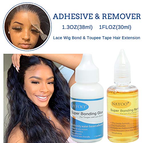 image for NAYOO Lace Wig Glue Hair Replacement Adhesive Invisible Bonding Glue f