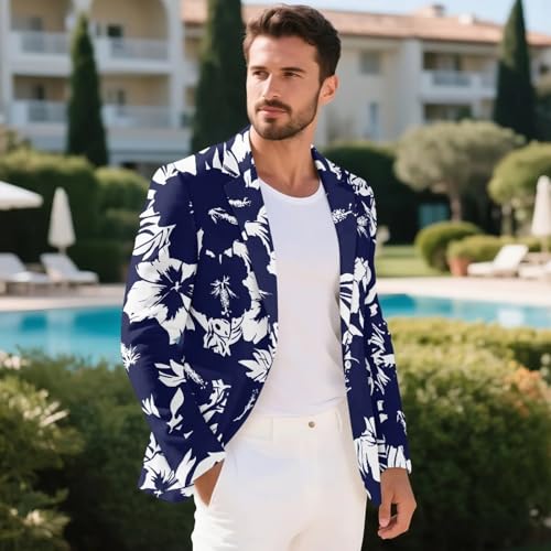 Big and Tall Suits for Men Lapel Men's Sport Coats & Blazers for Casual Party 1 Button Mens Blazers with Pockets4