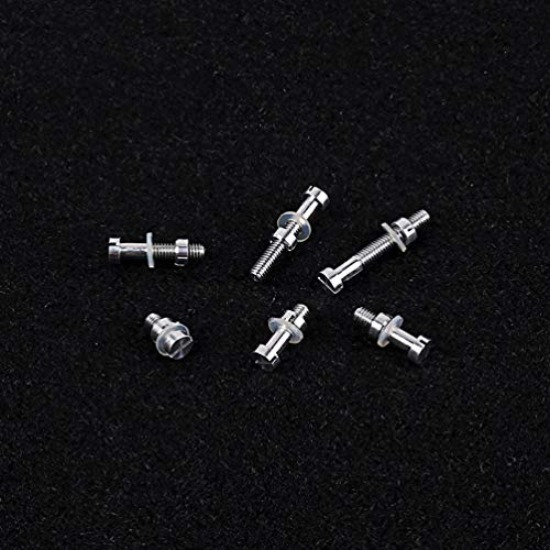 EXCEART Toca-Discos Parafuso Porca de Parafuso de CabeÃ§a de BotÃ£o de AÃ§o InoxidÃ¡vel Parafusos de