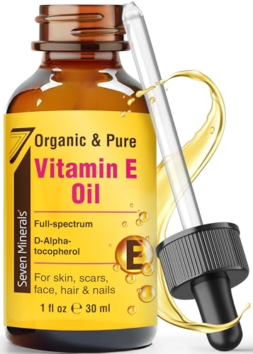 Seven Minerals Ultra Pure Vitamin E Oil - Full-Spectrum D-Alpha
