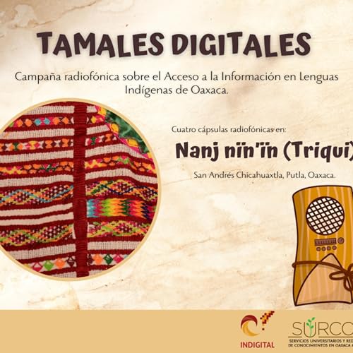 Page de couverture de Tamales digitales en lengua triqui