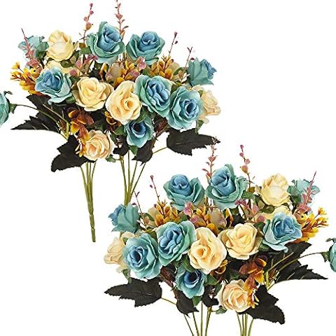 Moomass Artificial Roses Cover