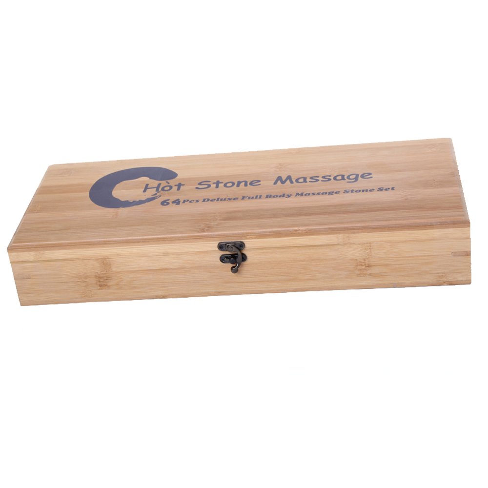 Hot Stone Massage Set 18L – Wärmegerät inkl. 64 Steine Komplettset