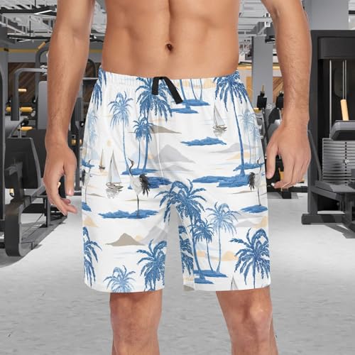 visesunny Mens Pajama Shorts Casual Shorts Men Sleep Pants Breathable Lounge Pj Bottoms Grey Sweat Shorts with Pocket S-XXL3