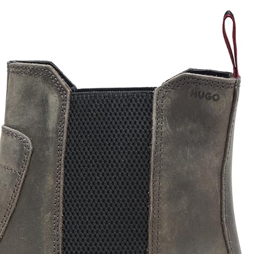 HUGO Men's Side Zip Lace Up Boot Fashion4