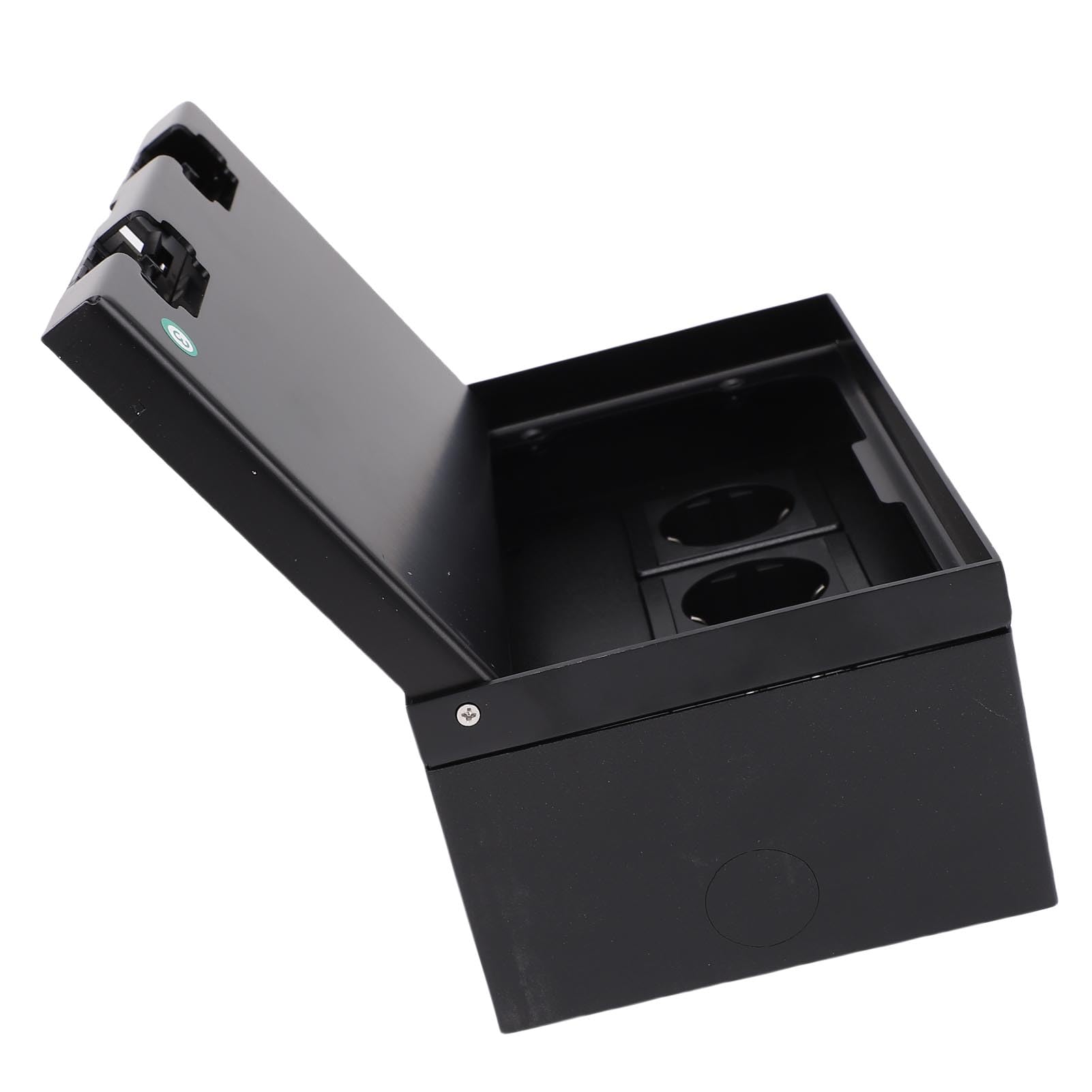 Scatola di Derivazione da Incasso a Pavimento Kit Impermeabile in Acciaio Inossidabile 4KW con 2 Porte USB per Ufficio