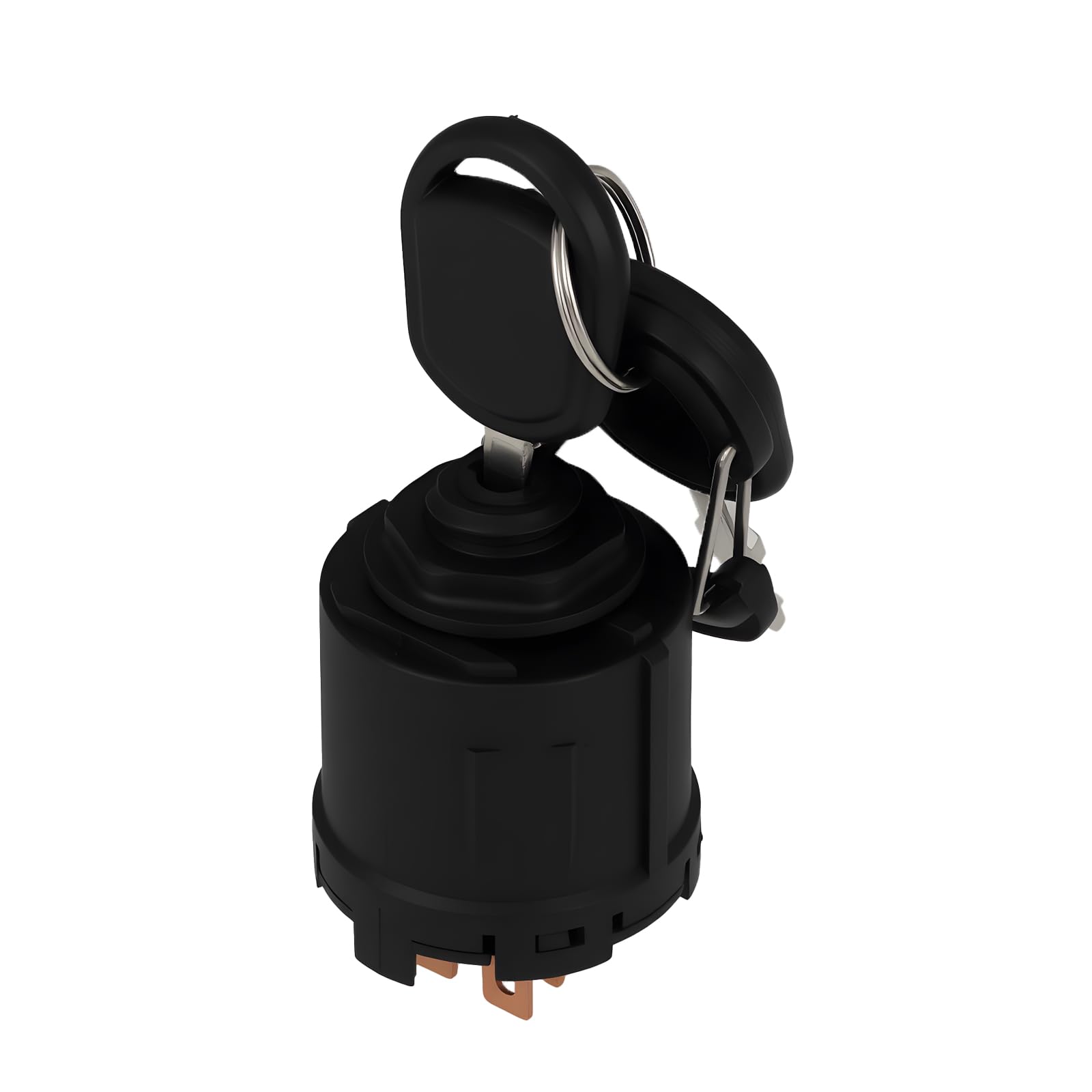 ECSiNG 1 Set 5 Pin Lawn Mower Starter Ignition Lock Cylinder 6150051 Compatible with Wolf-Garten Scooter SV4, OHV3