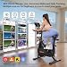 Bluearth Self-Powered Heimtrainer Fahrrad, leise Magnetischem Widerstand,max. 150KG, verstellbarer Widerstand & Smart-App mit Immersivem Erlebnis, Klassisches-Schwarz