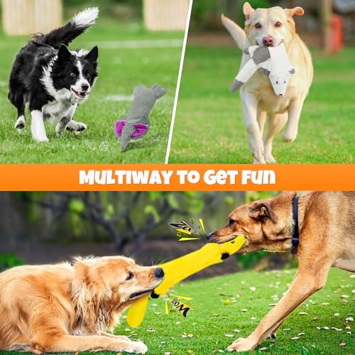 No-Stuffing-Dog-Squeak-Toys-Flat-Soft-Plush-Dogs-Chew-Toy-for-Small-Medium-Large-Breed-Chewer-Durable-Cute-Fun-Squeaky-Interactive-Teething-Puppies-Pet-Supplies-to-Keep-Them-Busy-Best-Birthday-Gifts