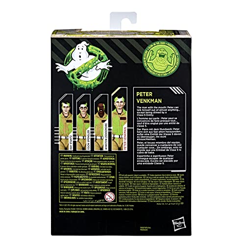 Hasbro Ghostbusters Plasma Series Glow-In-The-Dark Peter Venkman Toy 15-Cm-Scale Collectible Classic 1984 Figure, Kids Ages 4 And Up, Multicolor, F4848 #TOP5