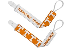 Tennessee Vols Baby Pacifier Clips 2-Pack