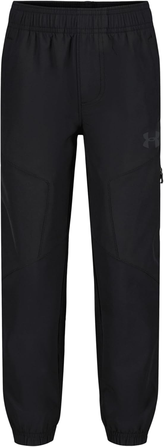 Under Armour Boys' Pull-on Stretch Woven Pants, Durable & Comfortable, Relaxed Fit