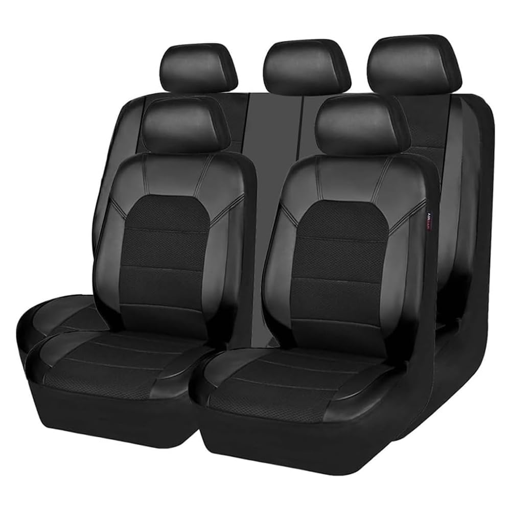 Housses de siège de voiture pour Mazda CX-7 2006-2012, 9 pièces noires style B