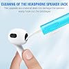 Limpiador de Puerto de Carga, Kit de Limpieza para Teléfono de 4 Piezas, Cepillos Mini y Gancho de Doble Lado Anti-Obstrucción para iPhone 16 Pro Max, Altavoz y Receptor, AirPods 4, Tablet, Cámara, etc. 7