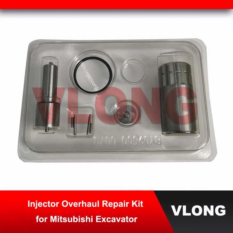 Diesel Fuel Injector Overhaul Kit For Mitsubishi Excavator Injektor Repair Parts 095000-1150 095000-1151 095000-1170 095000-1851 - (Style: A, Color: For 095000-1150)