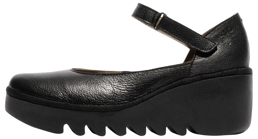Fly London Womens Bawo543fly Mary Jane Flat, Black, 6 UK
