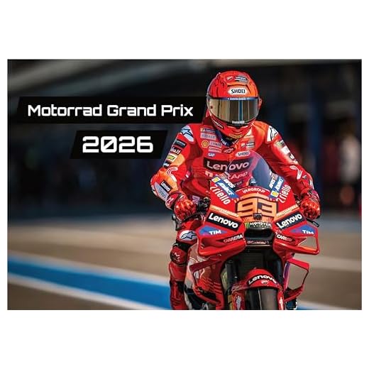 Motorrad Grand Prix 2026 - Kalender | MotoGP DIN A3 (ca. 42 cm x 30 cm)