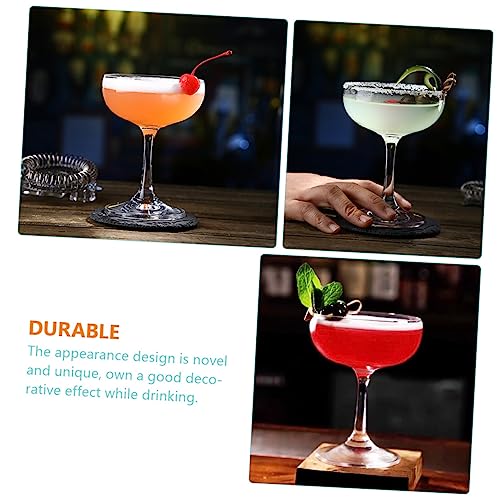 PRETYZOOM 4 Pcs Copo De Coquetel Retrô Copo De Cerveja Copo De Martini Óculos Transparentes Óculos C