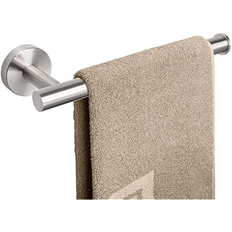 Winmien Hand Towel Holder , Bathroom Towel Ring, SUS304 Stainless Steel Thickened Hardware Accessories, Kitchen Hanger Towel-Wall Mounted Towel Rack , 9 inches (Brushed) Cover
