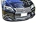 Skip Style Front Bumper Lip Spoiler, Poly-Urethane, Flexible, Unfinished (Hand Prep And Painting Require), compatible with Lexus GS 2013-2015(F Sports)